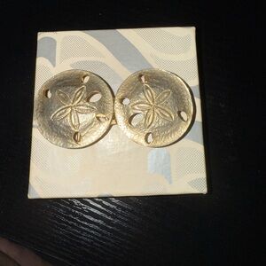 Sand dollar sea shell interlocking golf color belt buckle by Jeannie Bouchever